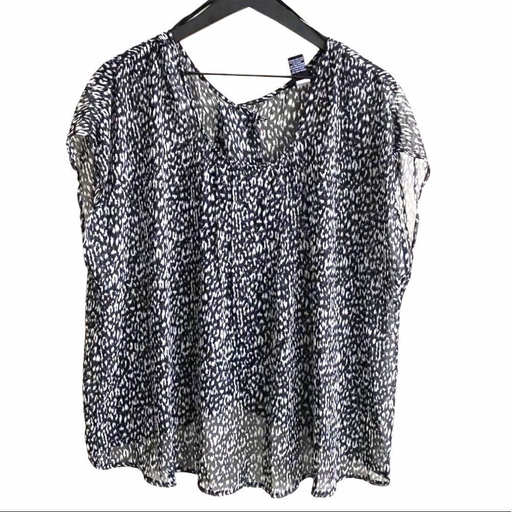 Torrid Leopard Print Open Back Top